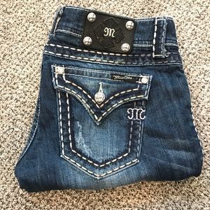 Miss Me Bermuda shorts